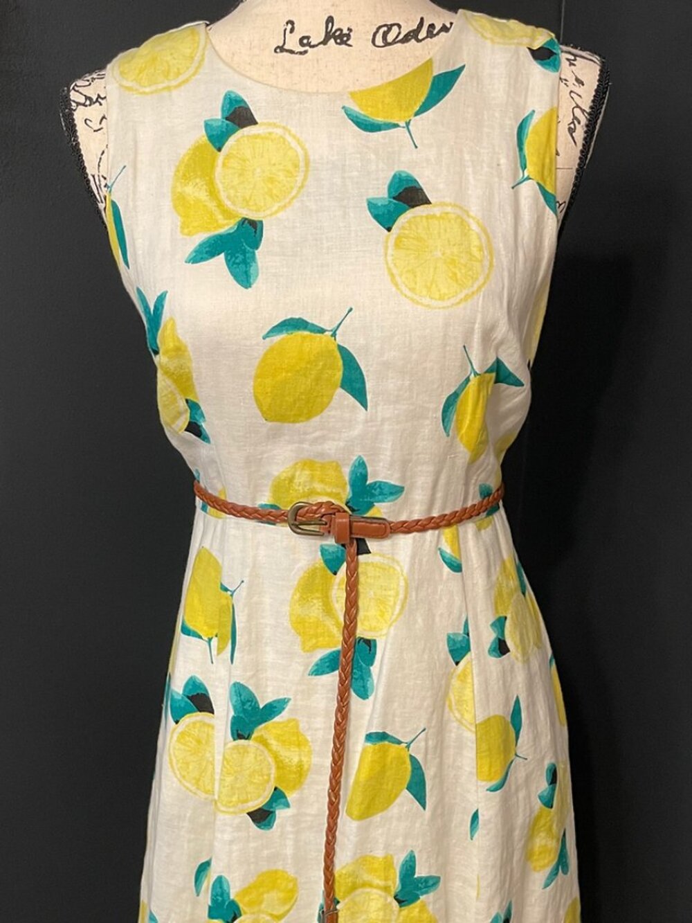 Cynthia Rowley Vintage Lemon Dress